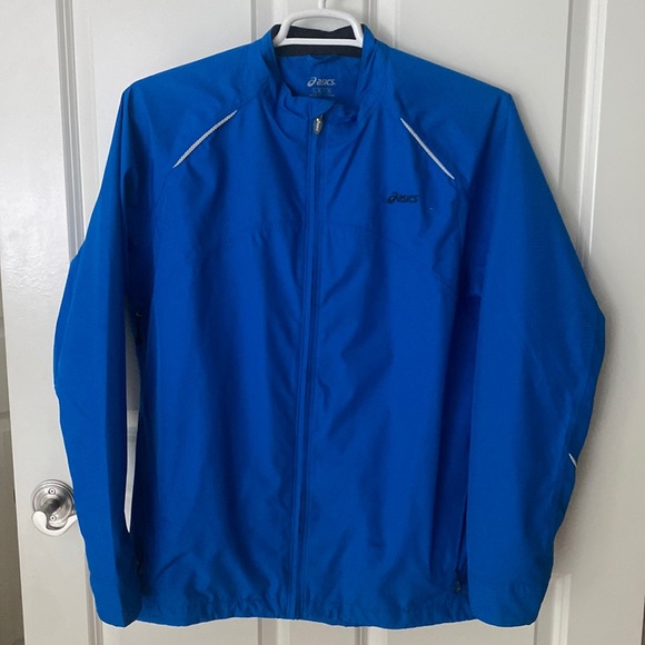 ASICS Rain Jacket Mens Large LIKE NEW - Picture 1 of 9